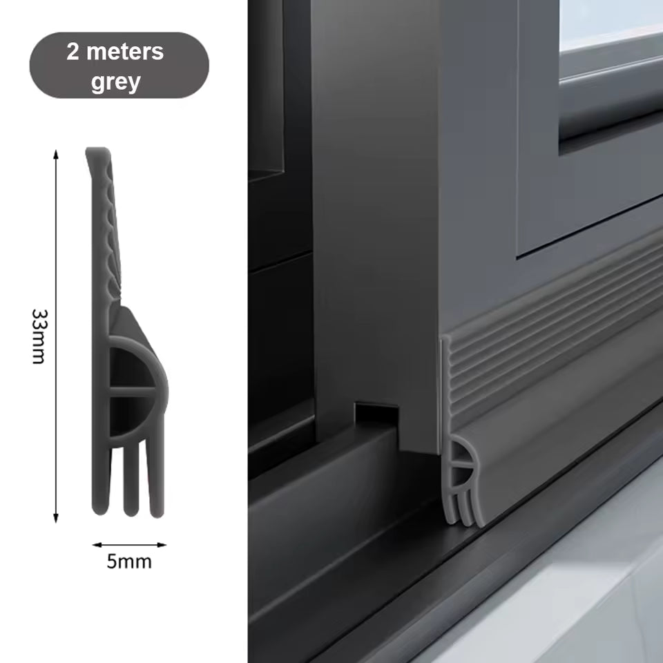 Calidi SilentSeal™ – Triple Protection Sliding Window & Door Seal Strip